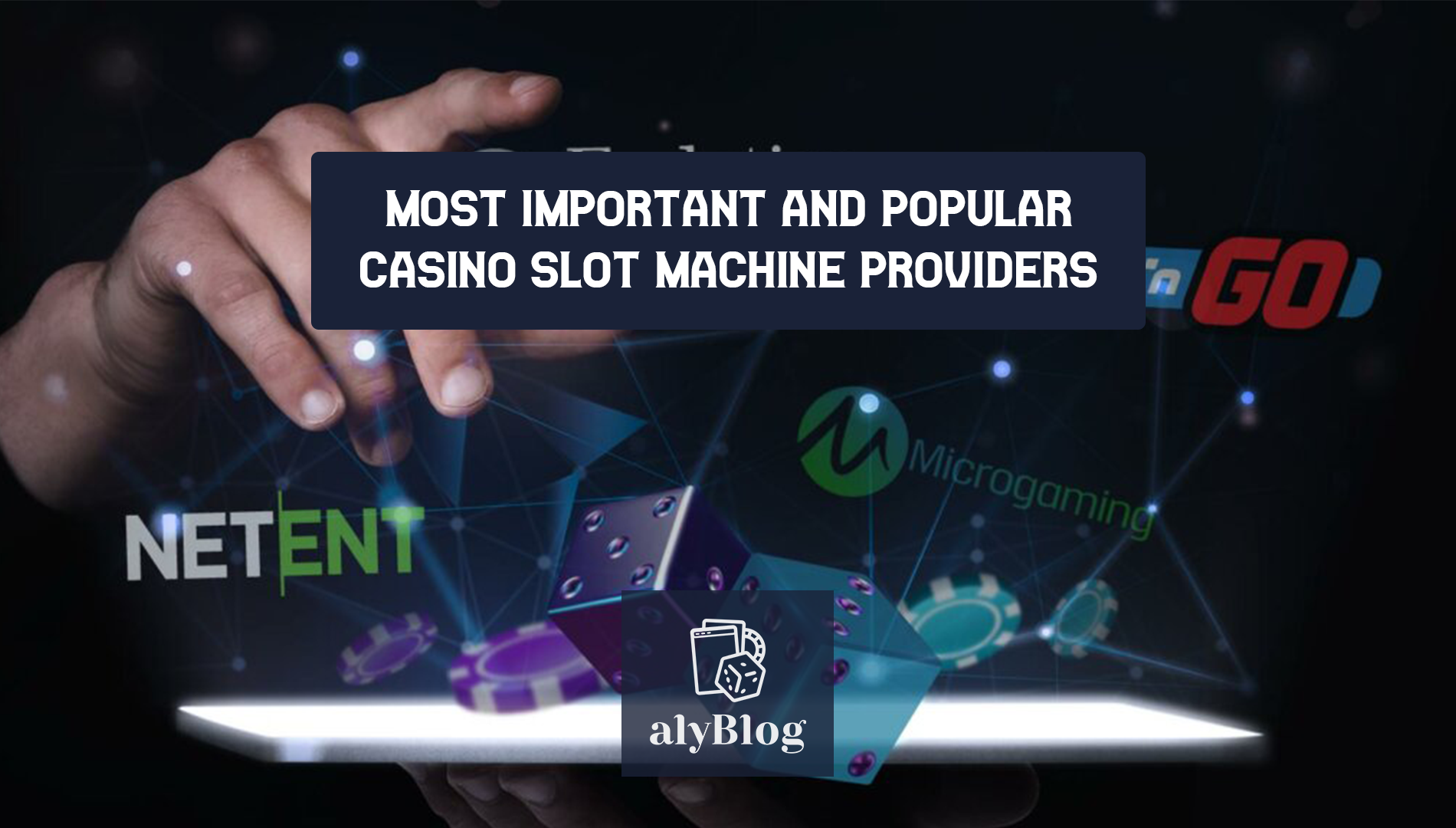 Most important and popular casino slot machine providers 