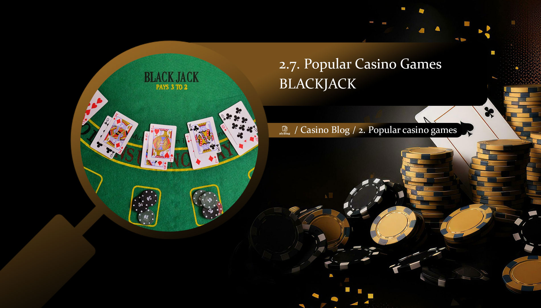 Popular casino games blackjack