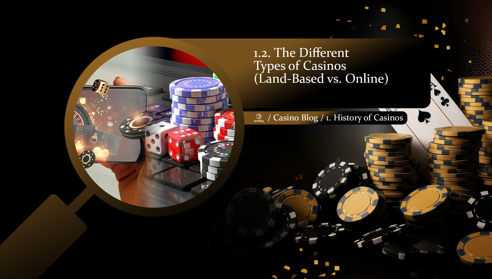 The Different Types of Casinos: Land-Based vs. Online