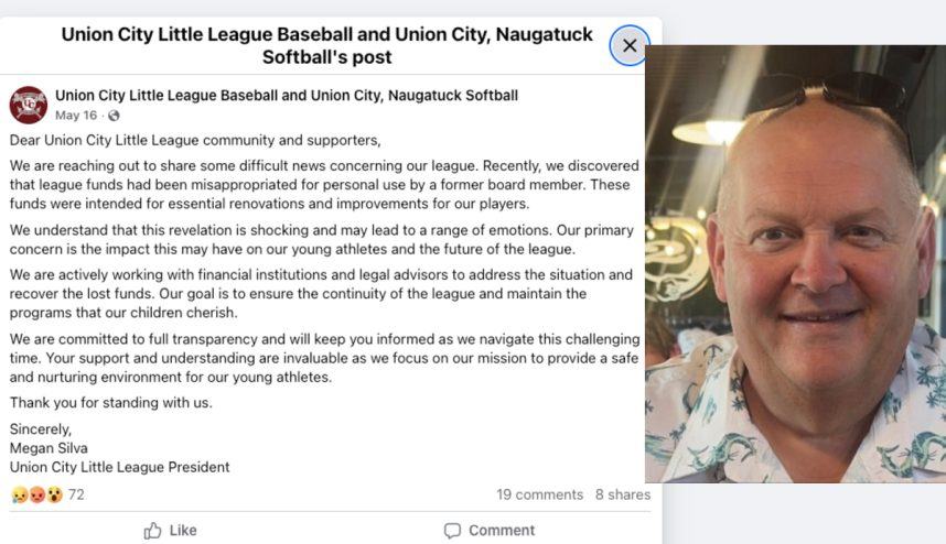 Police: CT Little League Treasurer Embezzled $115K to Gamble Before Sudden Death (Casino.org)