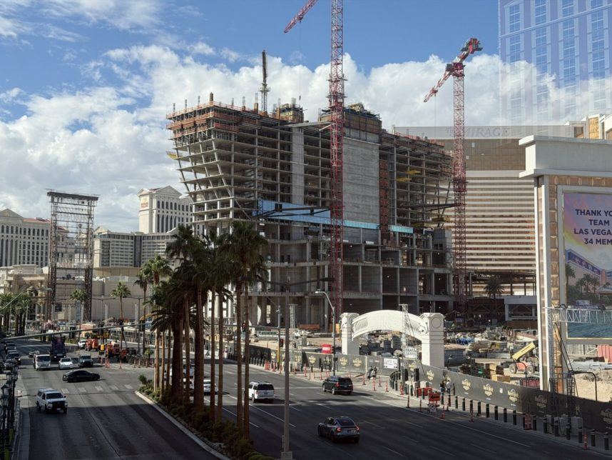 Hard Rock’s Guitar Hotel Takes Shape on Ashes of Mirage Volcano Over Las Vegas Strip (Casino.org)
