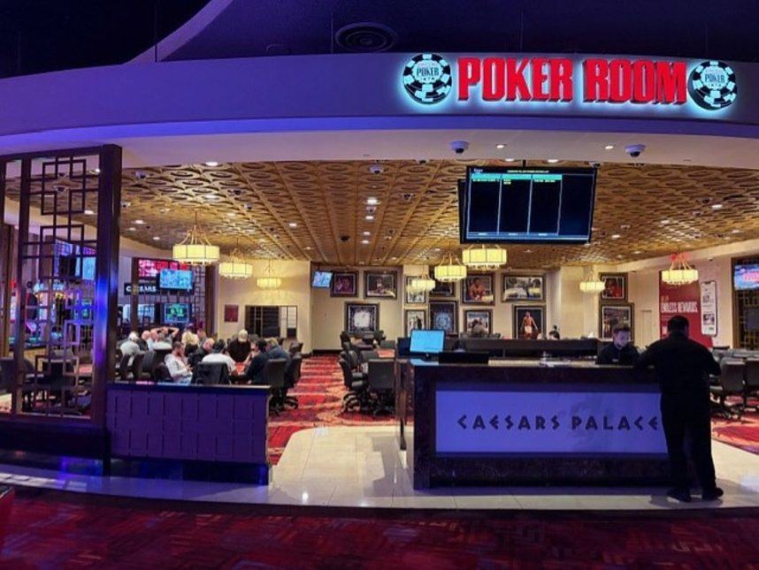 Caesars Palace Reopens Poker Room in Former Location (Casino.org)